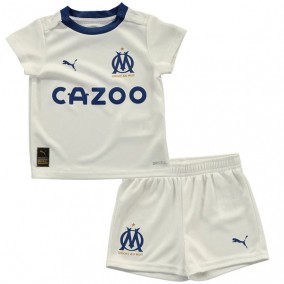 Sæson 2022/2023 Olympique de Marseille Hjemmebanetrøje Børn